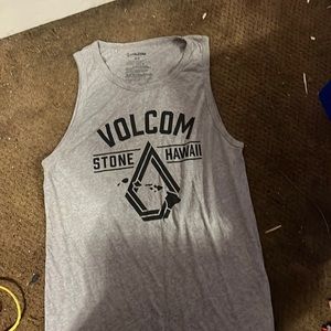 Mens gray tank top in good condition but used